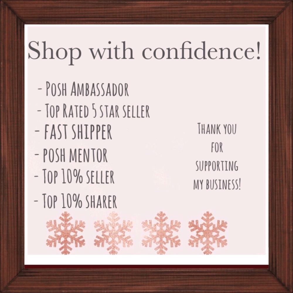 Shop with confidence ❤️